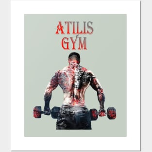 atilis gym Posters and Art